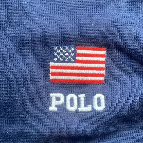 Polo ralph Lauren flag Thermal - Picture 2 of 3